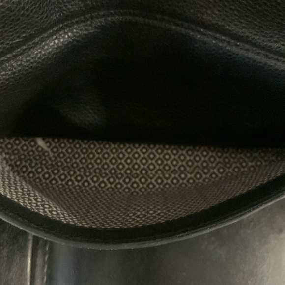 Brighton Black Leather Small Purse or Snap Clutch Without Shoulder Strap - Picture 8 of 13